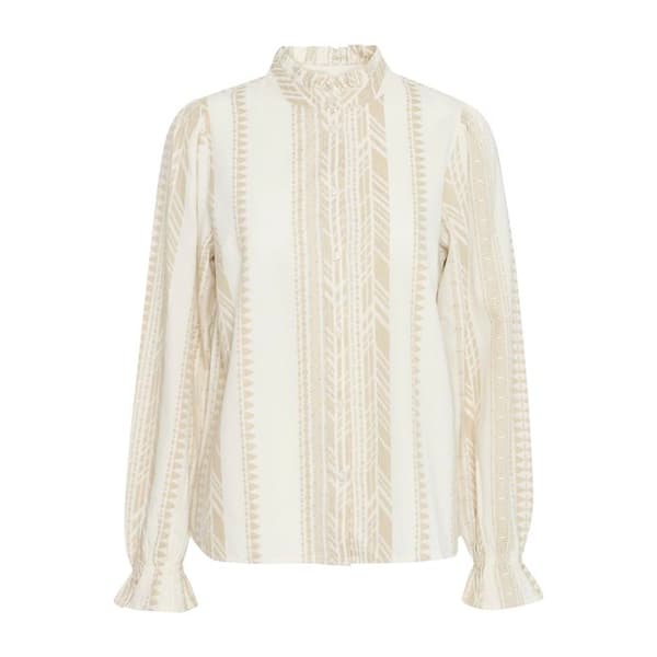Långärmad blus dam Pulz Jeans Tiona