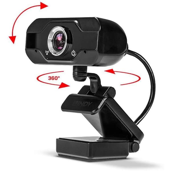 Full HD 1080p webbkamera med mikrofon