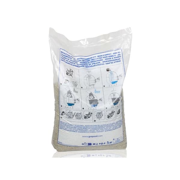 Filterglas - GRE - VF025 - 0,5-1 mm - Transparent - 25 kg påse