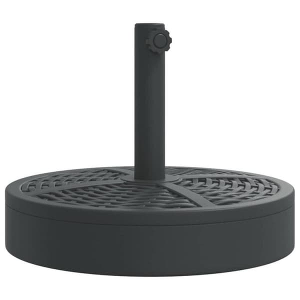 Parasollbas för stänger Ø38 48 mm 25 kg rund