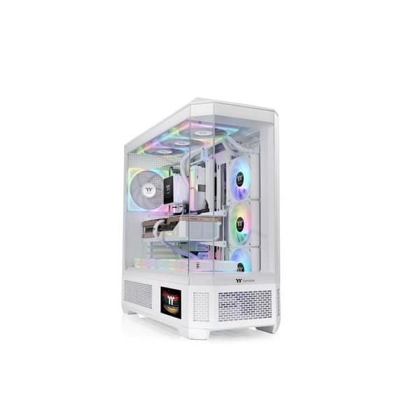 PC-chassi - Thermaltake - View 600 TG - Full Tower - Härdat glas - Vit
