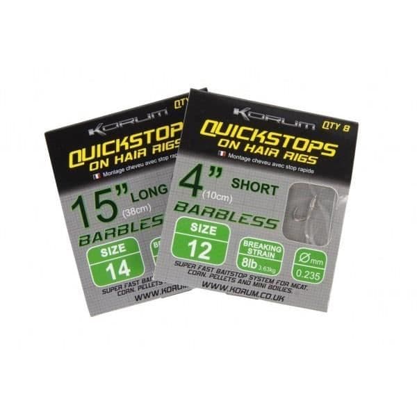 Quickstop Korum 10cm hårledare - grå - Storlek 14