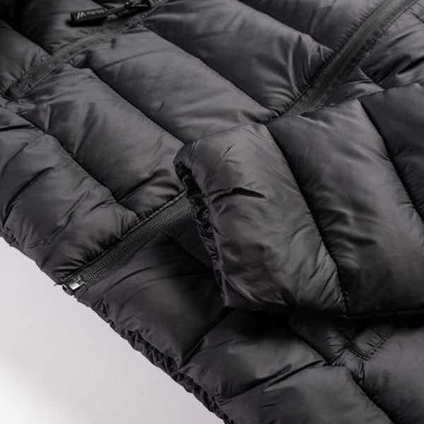 Barnjacka med huva Martes Essentials Mirado - svart