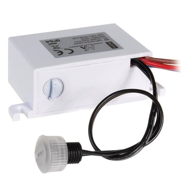 Ljuskontrollsensor - Maclean - MCE34 - Vit - Automatisk - Skymning/Gryning