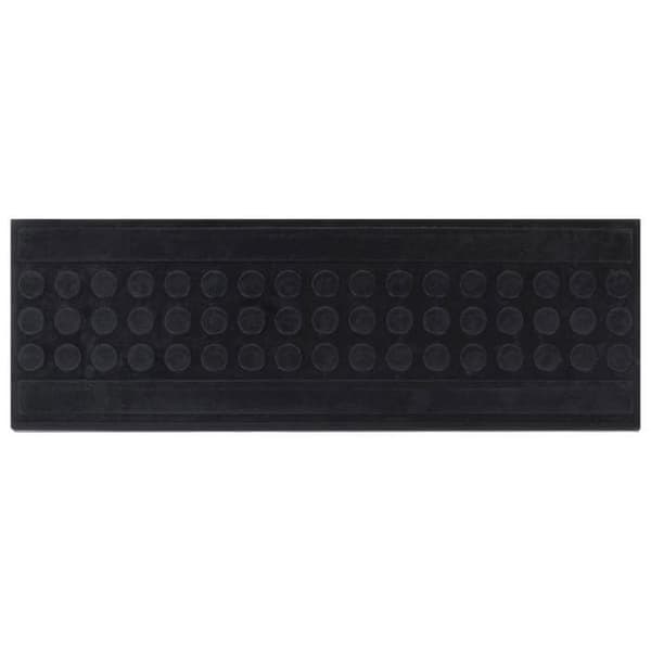 vidaXL Trappsteg 5 st 25x75 cm gummi 155636