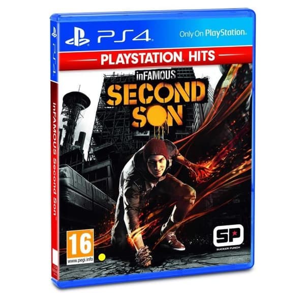 Äventyrsspel - Sony - Infamous Second Son - PS4 - PEGI 18+ - Standardutgåva