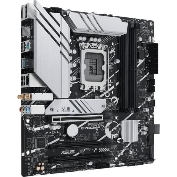 Moderkort - ASUS - PRIME B760M-A WIFI - Intel B760 LGA 1700 micro ATX
