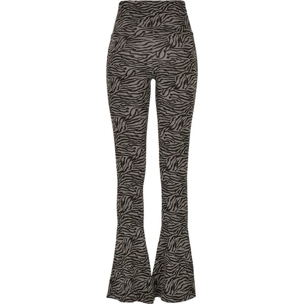 Höga leggings dam Urban Classics zebra boot
