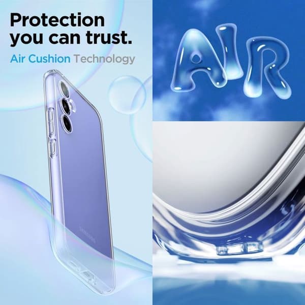 Coque - Spigen - Liquid Crystal - Transparent - TPU - Galaxy A54 5G