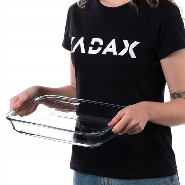 KADAX Värmebeständig plåt 2,2 L Rektangulär glas Liten för ugnsform
