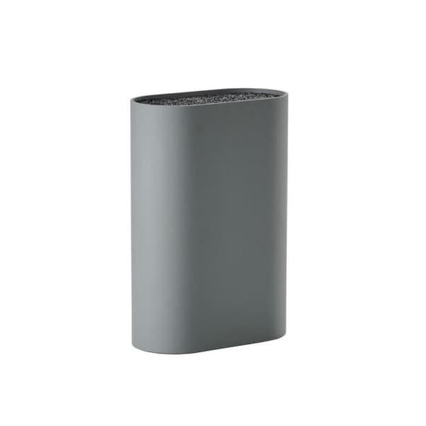 Vinklad knivblock - ZONE DENMARK - 330469 - Polypropen - Termoplastisk gummi - Grå