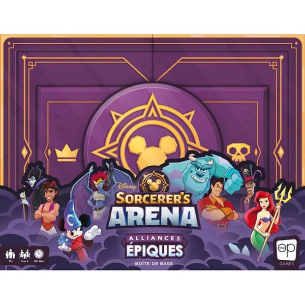 Asmodee Disney Sorcerer's Arena Epic Alliances strategispel