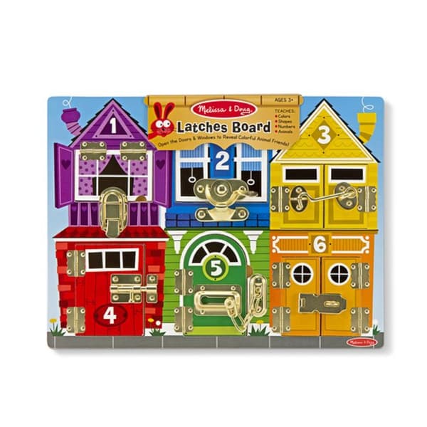 Melissa och Doug Aktivitetsbräda med lås