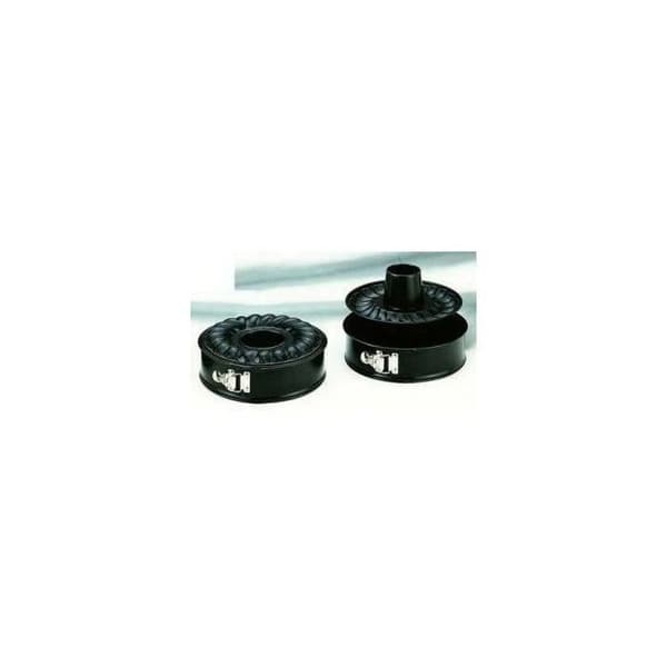IBILI - Springform/kouglofform - 2 i 1 - 24 x 6,5 cm - svart