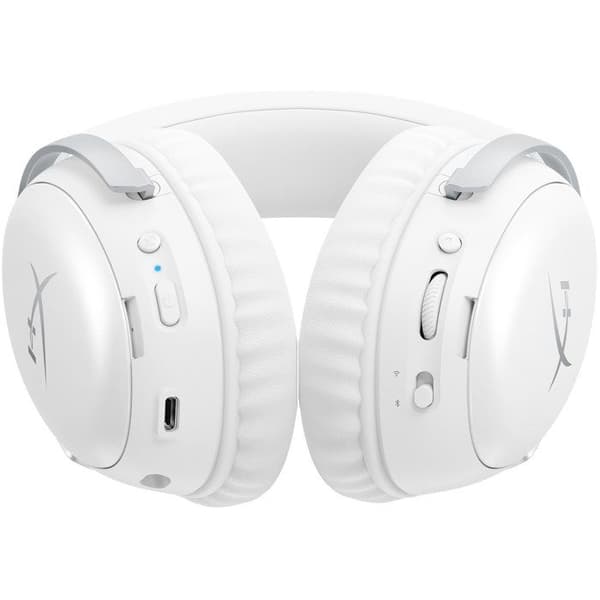 Trådlösa Spelhörlurar - HyperX Cloud III S Wireless - för PC och konsol - Vit