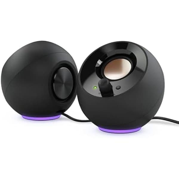 Högtalare 2.0 - CREATIVE - Pebble SE - USB-C - RGB-belysning - 4,4 W