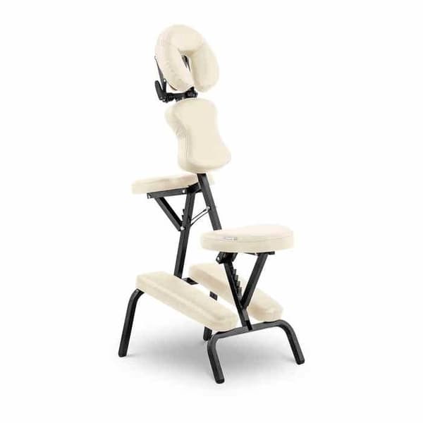 Fällbar Massagefåtölj - PHYSA - Montpellier - Beige - Polstrad - Transportväska