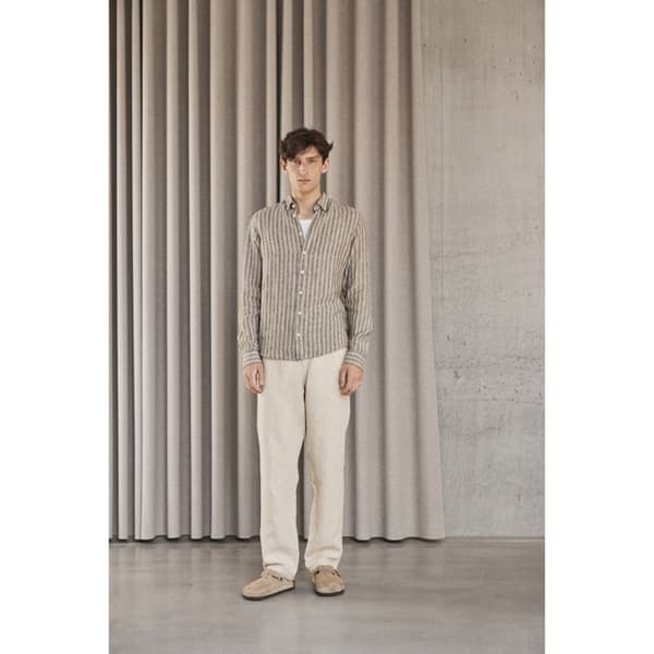 Linneblandning Byxor Casual Friday Marc 0144