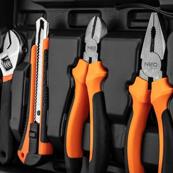 NEO TOOLS 60-delad verktygssatslåda - 10-200