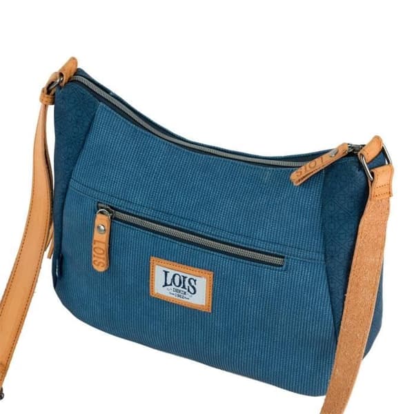 Axelväska - Lois - 310556 - Canvas - Syntetiskt läder - Polyester