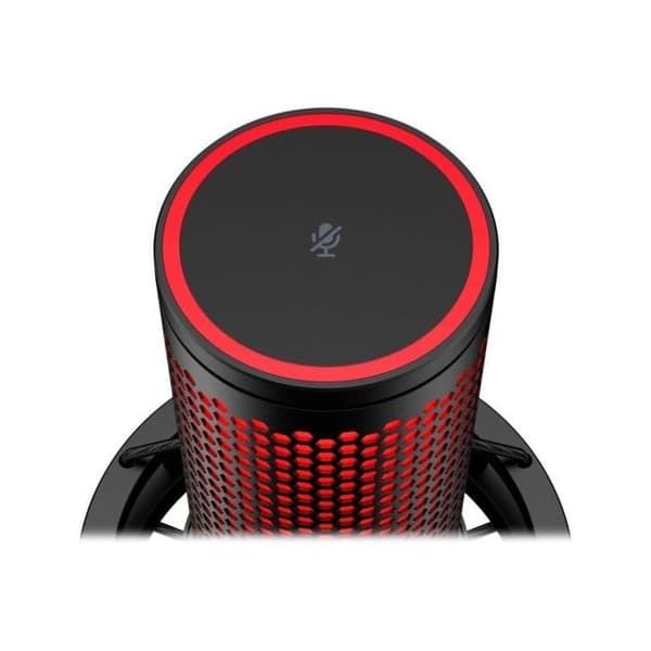 HyperX Quadcast 2 Gamingmikrofon för USB-kondensatorströmning svart