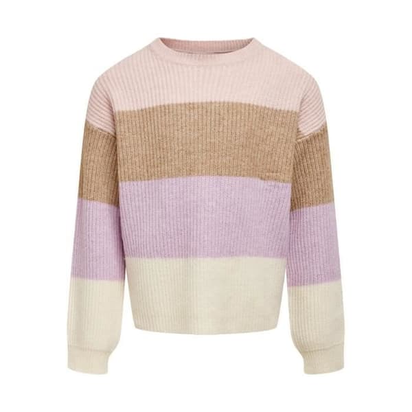 Pull Enfant - ENDAST LICENS - Konsandy - Sepia Rose - Rundad Krage - 9/10 år