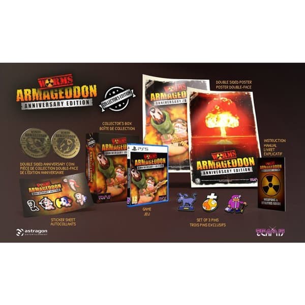 Worms Armageddon Anniversary Samlarutgåva PS5