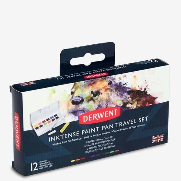 Derwent: Inktense Paint Pan: Travel Set om 12
