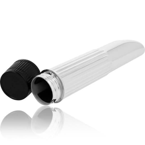 OHMAMA - MINI VIBRATOR SILVER 13,5 CM -