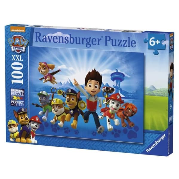 Paw Patrol Puzzle 100 bitar XXL - Ravensburger