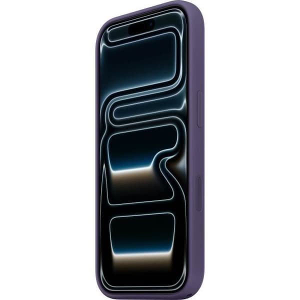 APPLE iPhone 17 Pro - Silikonfodral med MagSafe - Lila dimma