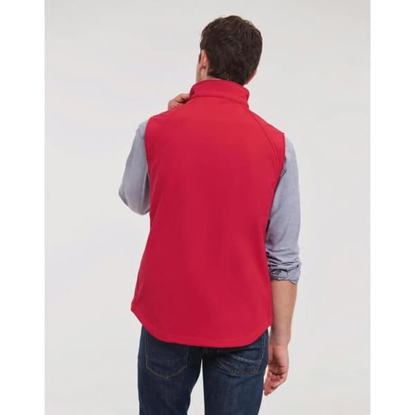 Väst utan ärmar softshell Russell Athletic