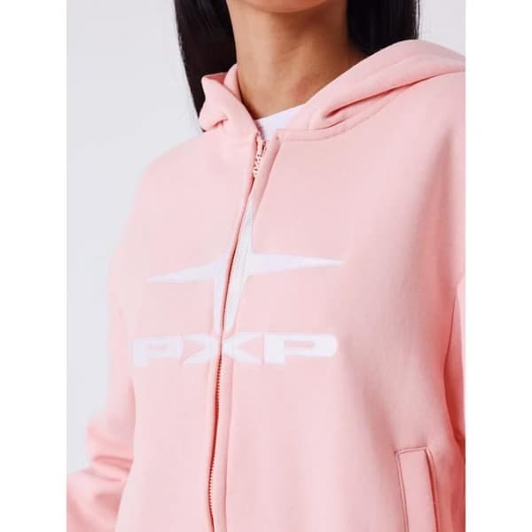Dams zip hoodie Project X Paris Slowly - rosa