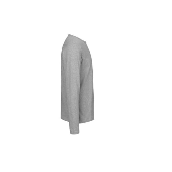 Långärmad t-shirt i ekologisk bomull NEUTRAL - Ljusgrå