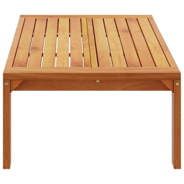 vidaXL Trädgårdsbord 100x50x27 cm solid akaciaträ 367620