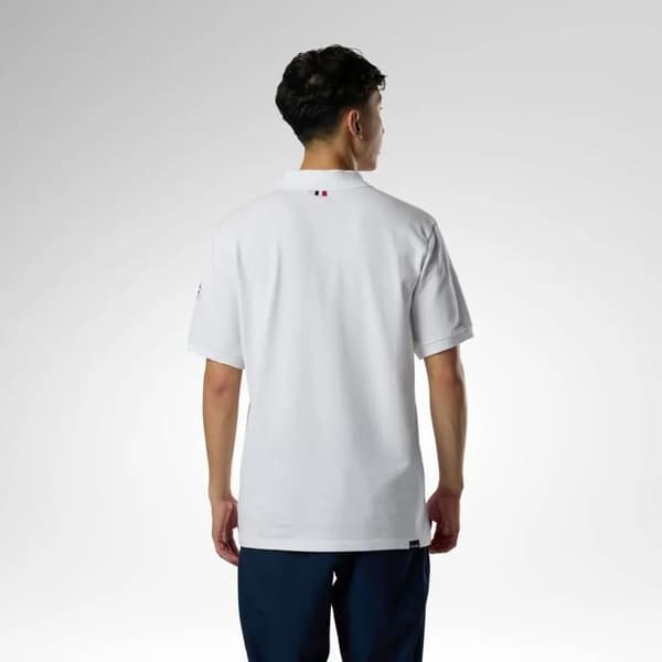 Polo Rossignol-logotyp - vit
