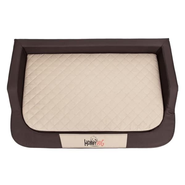 L MEDICO STANDARD hundsäng – brun-beige