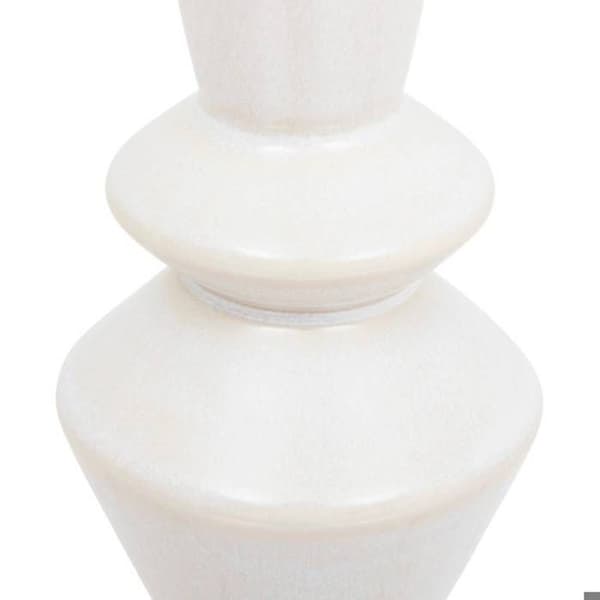 Soliflore form "Soleya" D7cm vit - Atmosphera Inredningsskapare
