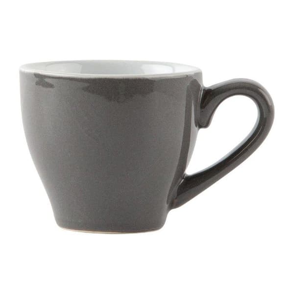 Espressokopp - OLYMPIA - 100ml - Grå - Såld i 12-pack - Diskmaskinssäker