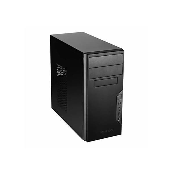 PC-chassi - Antec - VSK3000E-U3 - Mini-torn - USB 3.0 - Svart