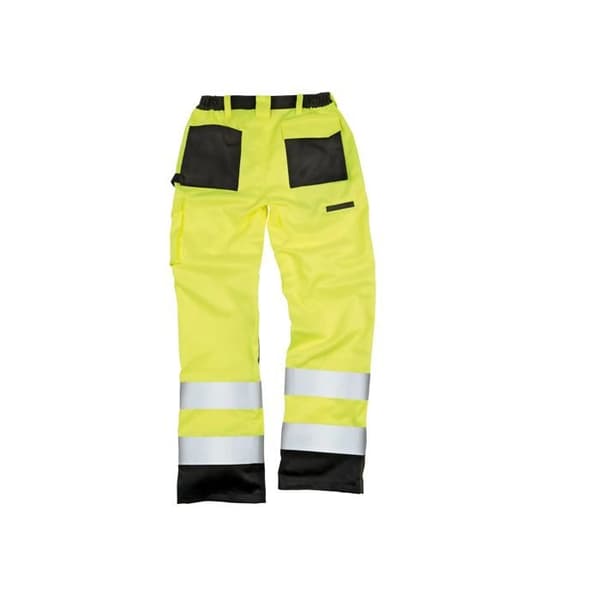 Byxor Result Safety - fluorescerande gul
