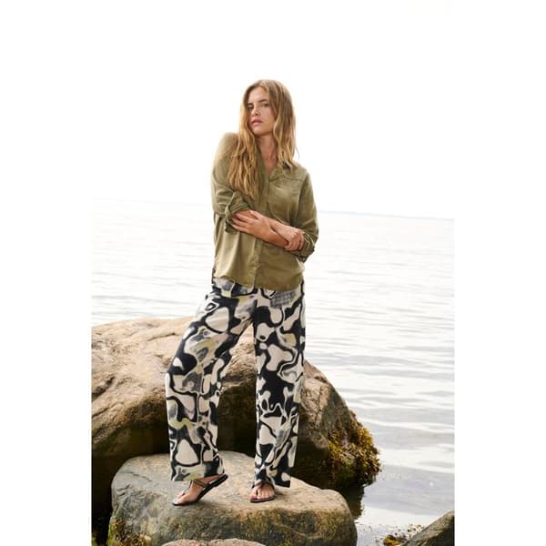 Kvinnors skjorta Pulz Jeans Brooklyn