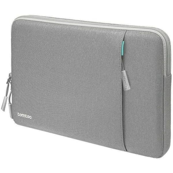 Laptopväska - TOMTOC - 16 MacBook Pro - Vadderad - Externa och interna fickor - Svart