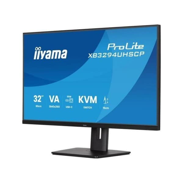 iiyama ProLite XB3294UHSCP-B1 USB-C Skärm