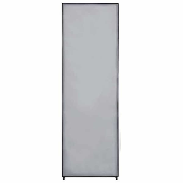 vidaXL Garderob Grå 87 x 49 x 159 cm Tyg