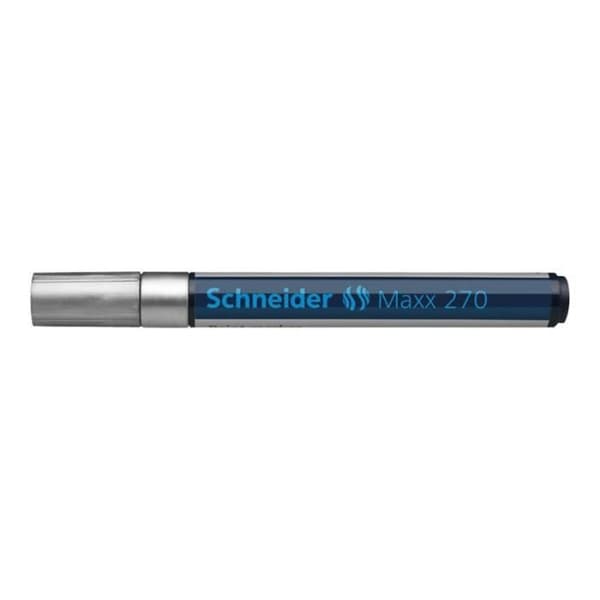 Marqueur - Maxx 270 - Silver - Alkoholbaserad bläck - Bred spets 1-3 mm