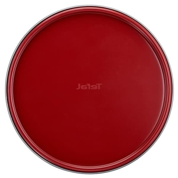TEFAL Delibake Springform 25 cm, Kolstål, Easy Release, Röd J1641314