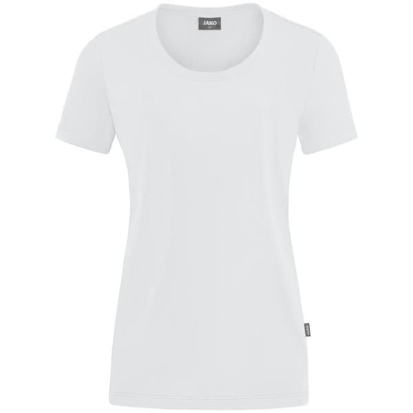Jako Organic Stretch dam t-shirt - vit - 38