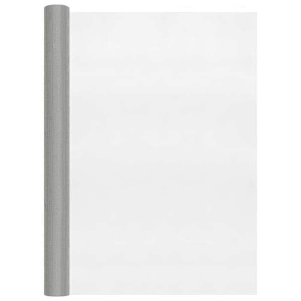 vidaXL Galler i rostfritt stål 80x2000 cm Silver 150894