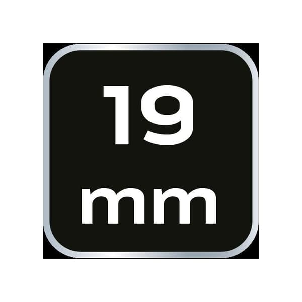 Hexagonal nyckel - NEO - 1/2" - 19 mm - Krom-vanadium stål - Lång